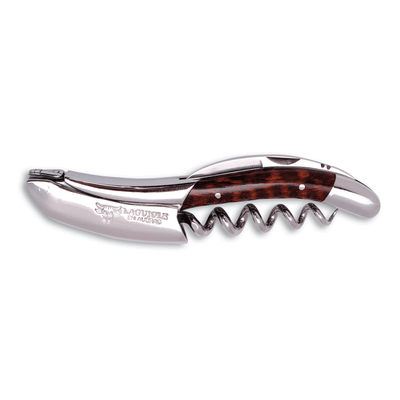 Laguiole en Aubrac Deluxe Sommelier Waiter's Corkscrew with Amourette Wood Handle - Gamlyrices